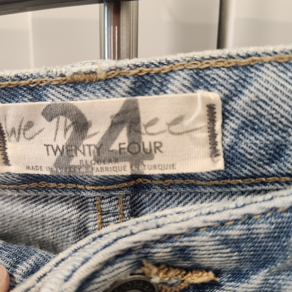 Free People We The Free Patchwork Flare Jeans - Picture 7 of 12